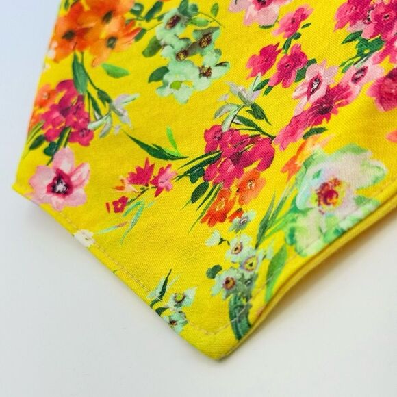 Floral Pet Bandana - Picture 2 of 2